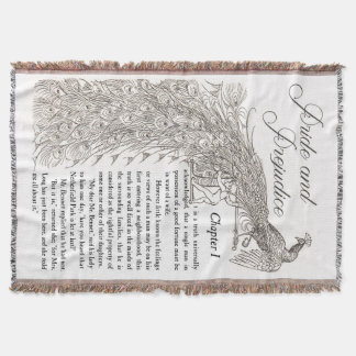 Pride & Prejudice Throw Blanket