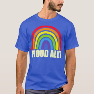 Pride proudd allys month apparel rainbows pride al T-Shirt