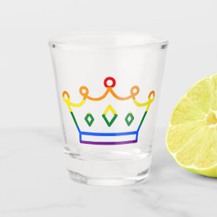 Pride Queen Shot Glass