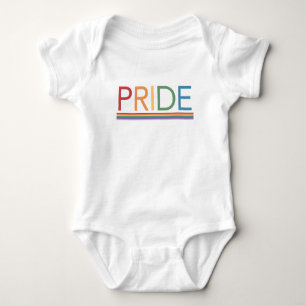 PRIDE Rainbow Baby Bodysuit