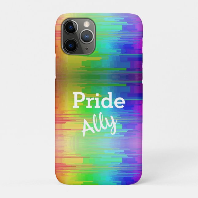 Pride Rainbow Case-Mate iPhone Case (Back)
