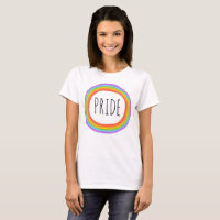 PRIDE Rainbow Circle T-Shirt