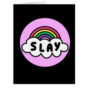 Pride- rainbow colour with clouds.