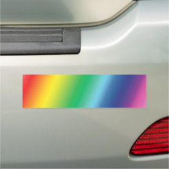 gay pride rainbow car magnets
