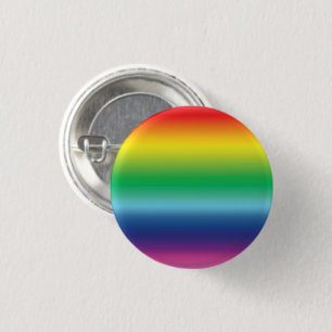 Pride rainbow colours lgbtq gay flag equality 1 inch round button