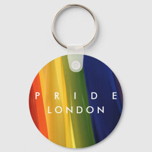 PRIDE Rainbow Flag keychain