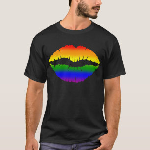 Pride Rainbow Lips T-Shirt