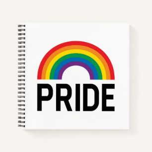 Pride Rainbow Notebook