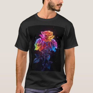 Pride Rainbow Roses T-Shirt