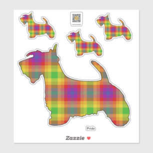 Pride Scottie Sticker