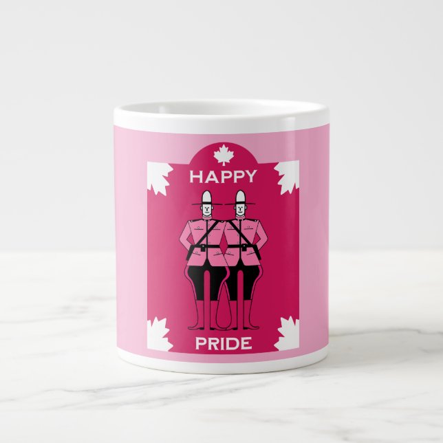 Pride Season Canada Large Coffee Mug (Front)