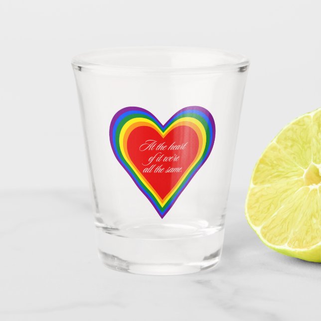 Pride Shot Glass (Front)