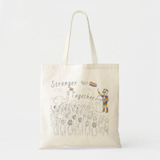 Pride Stronger Together Tote Bag