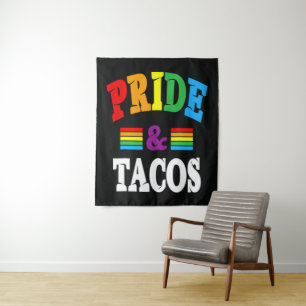 Pride Tacos Lgbt Tapestry