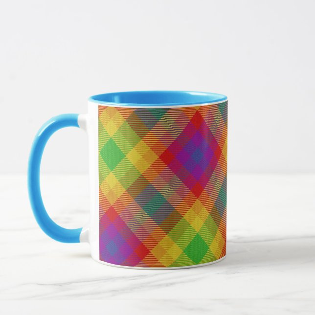 Pride Tartan Mug (Left)