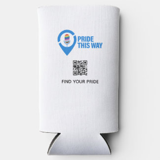 Pride This Way - Find your Pride Coozie/Cooler Seltzer Can Cooler