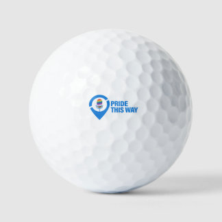 Pride This Way Golf Balls
