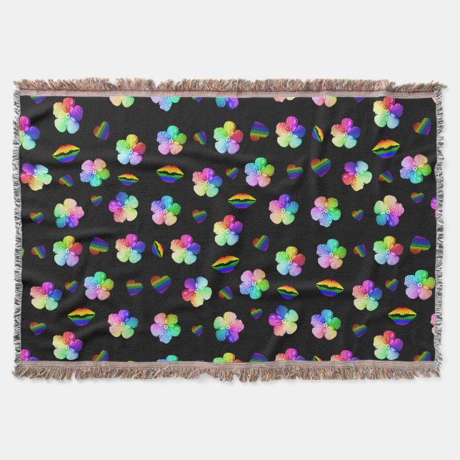 Pride Throw Blanket (Front)