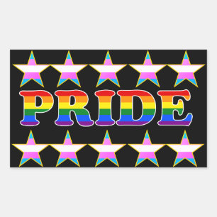 PRIDE Trans Pride Stars Sticker