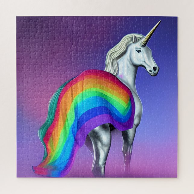 Pride Unicorn Puzzle (Vertical)