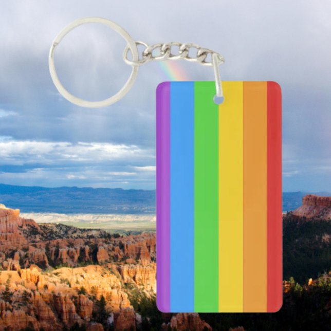PrideSpark: Rainbow Pride Keychain (Creator Uploaded)