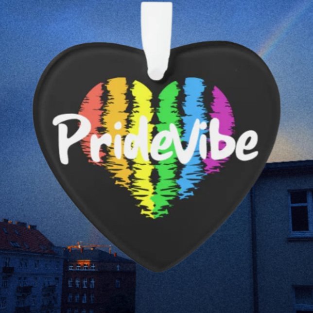 PrideVibe Coeur arc-en-ciel : L'amour dans chaque  (Créateur téléchargé)