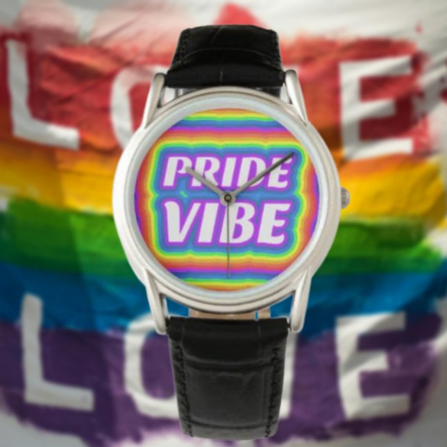 PrideVibe Rainbow Watch (Creator Uploaded)