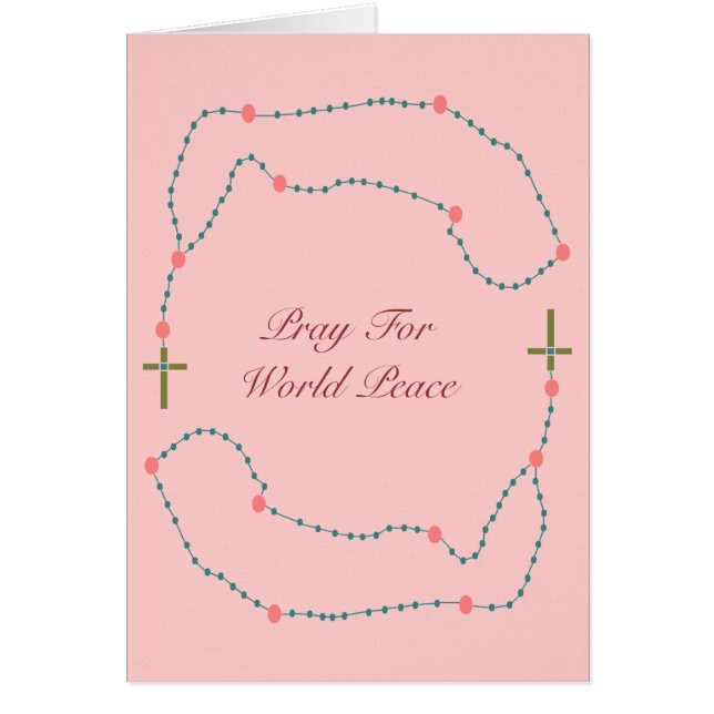 prier pour la paix mondiale (Devant)