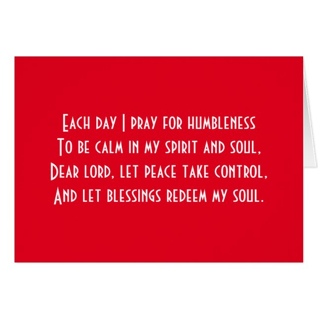 Prière (Devant horizontal)