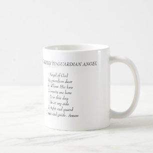 PRIÈRE DANS LA TASSE D'ANGE GARDIEN