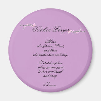 Prière de cuisine - aimant