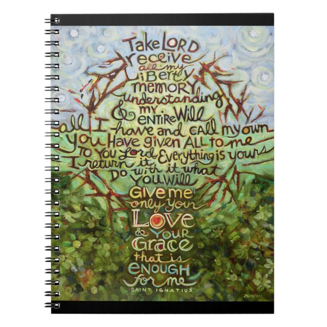 Prière de journal de St Igatius, cadeau de (Devant)