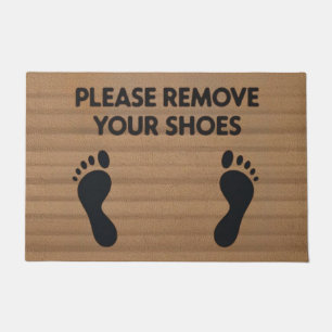 Prière de retirer vos chaussures Paillasson