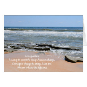 Prière de sérénité à la plage