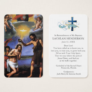 Prière du baptême Baptême du Christ 2