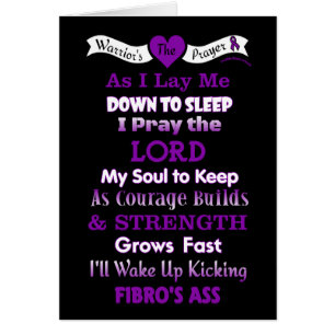 Prière du guerrier...Fibro