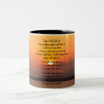 Prière Navajo Dans la beauté Je marche Mug