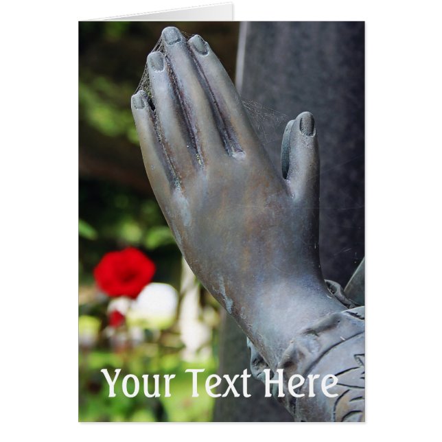 Prière silencieuse tombée (Devant)