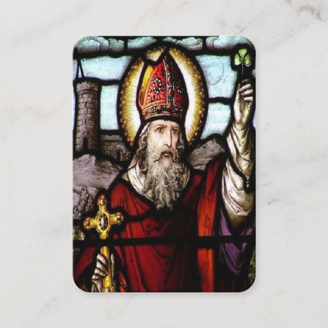 Prière st patrick Pour La Carte De Prière Fidèle (Devant)