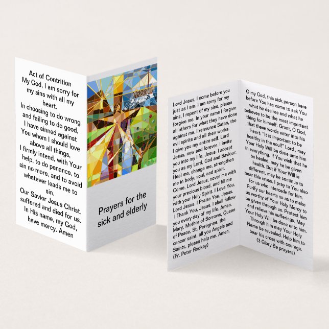 Prières catholiques pour malades et personnes âgée (Inside and Outside)
