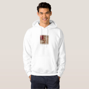 Priest 20th Ordination Anniversary Rose and Rosary Hoodie