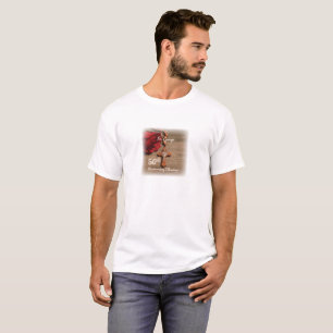 Priest 50th Ordination Anniversary Rose and Rosary T-Shirt