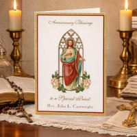 Priest Anniversary Ordination Sacred Heart Jesus