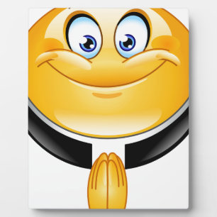priest emoji plaque