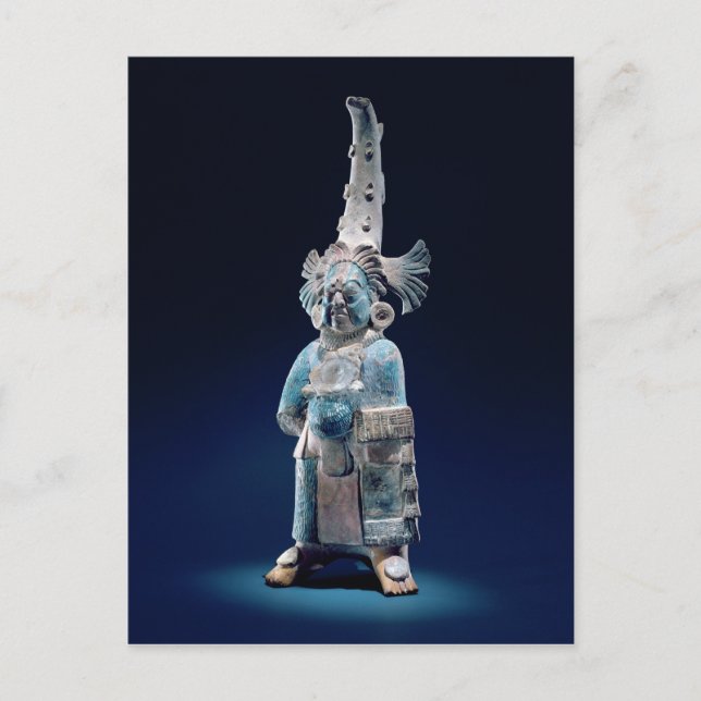 Priest in ceremonial robes, Isle of Jaina Postcard (Front)