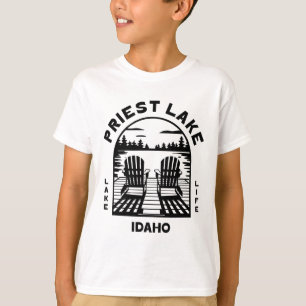 Priest Lake Idaho Outdoors Vintage T-Shirt