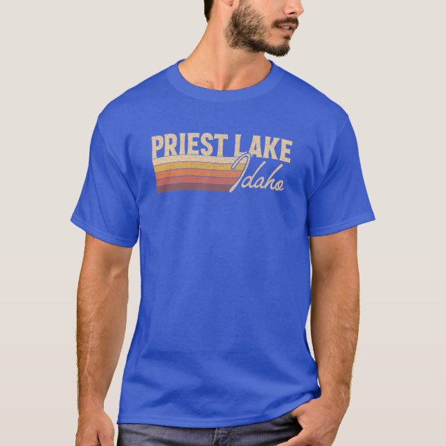 Priest Lake Idaho T-Shirt (Front)