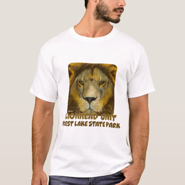 Priest Lake State Park, Idaho, Lionhead Unit T-Shirt (Front)