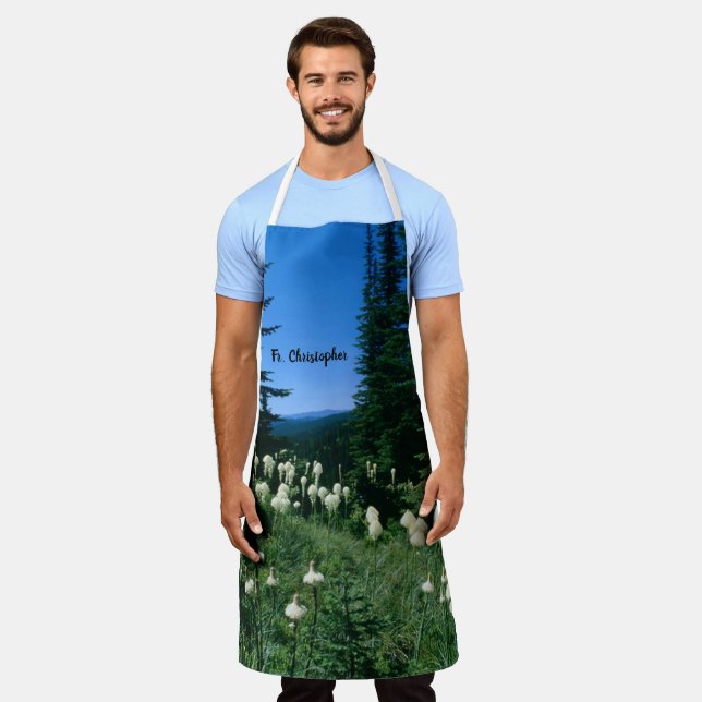 Priest Landscape Personalized Apron (Worn)