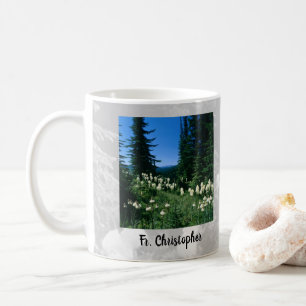 Priest Landscape Personalized Coffee Mug